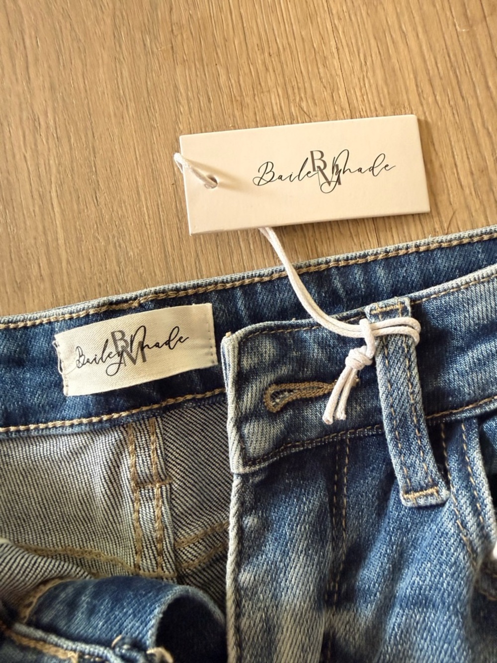 Distressed Flare Jeans - Picture 2 of 3
